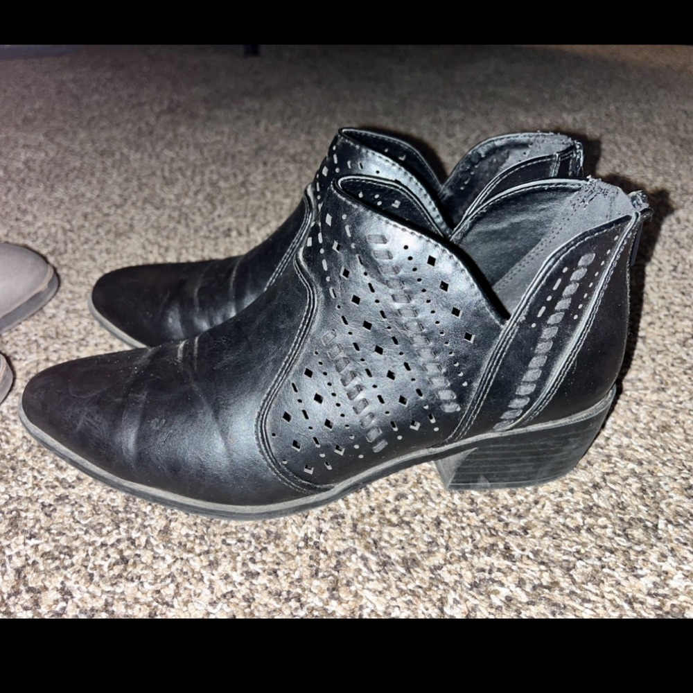 Black Ankle Booties